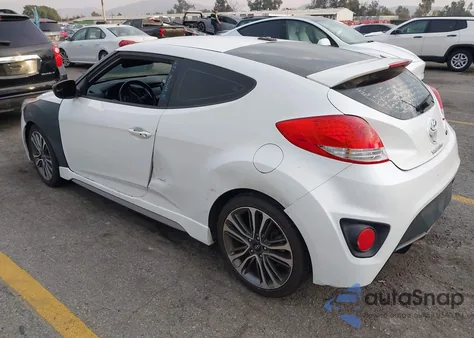 2016 Hyundai Veloster Turbo R-Spec from USA, damaged, VIN KMHTC6AE5GU289375